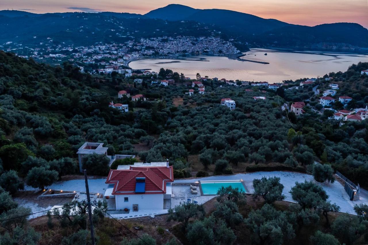 Ninemia Villa In Skopelos Exterior foto